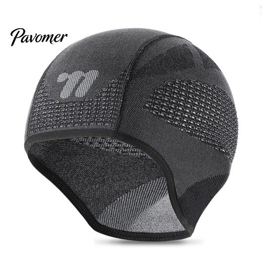 All-season Cycling Beanie Outdoor Hat Windproof Ear Protection Motorcycle Helmet Liner Riding Running Elastic Head Cover Men Women Four Seasons