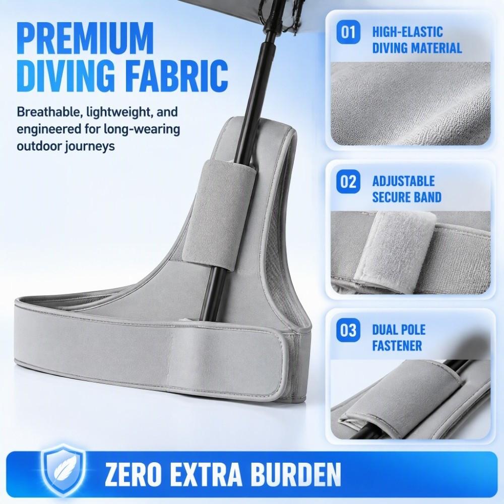 Sun Protection Umbrella Fixer UV Resistant Umbrella Bracket Wear Resist Umbrella Holder  Beach Time