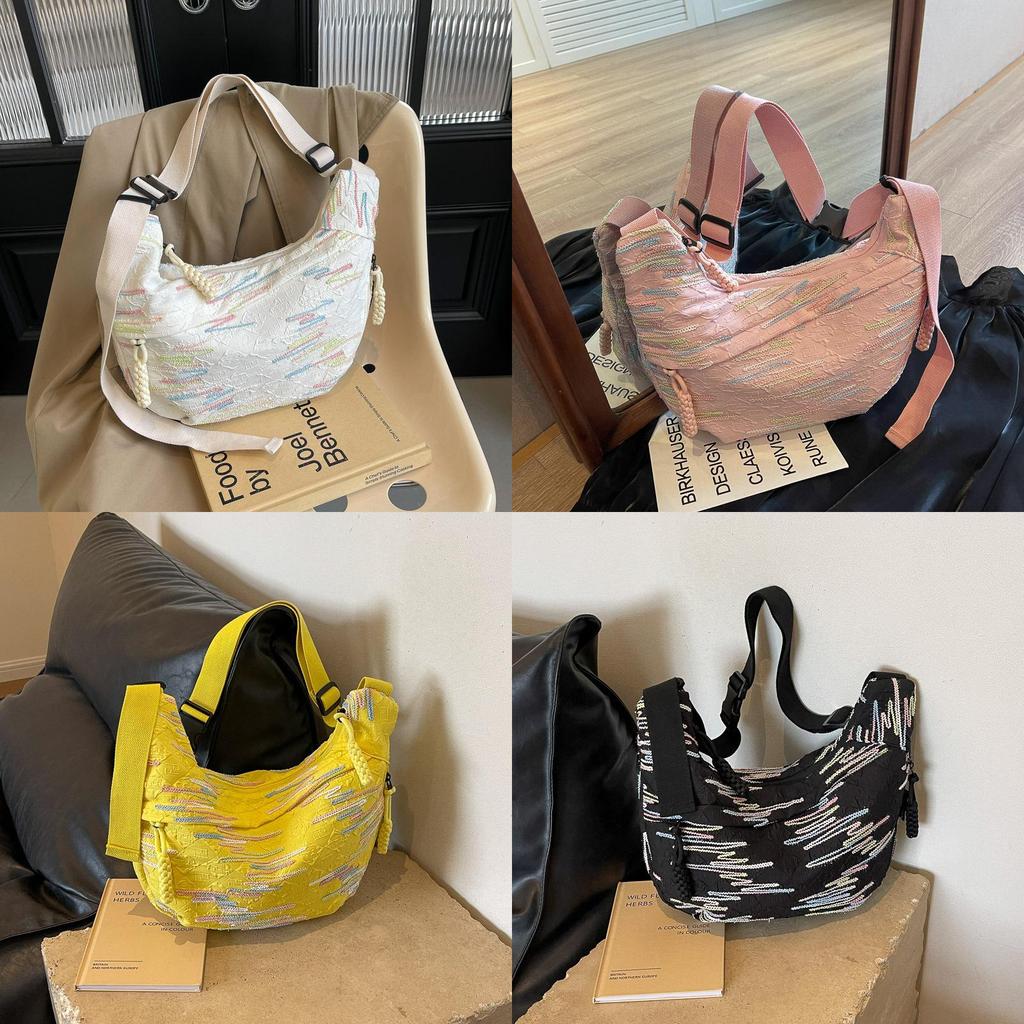 Small Water Dimple Shape Crossbody Purse With Soft Material For Office And Casual