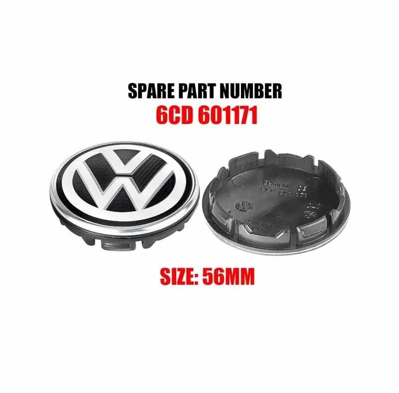 2025 Hot For Volkswagen VW R/GTI Wheel Cap Golf 4/Polo/Beetle Modified Wheel Cap with Badge Fashion Wheel Cap Advanced Automotiv