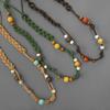 Colorful Wooden Bead Necklace by Fiona Sit - Ethnic, Woven, Long Necklace & Waist Chain
