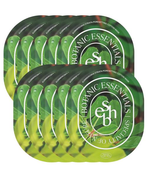 essenHERB Knotgrass Pore Setting Cotton Mask 10ea NONE