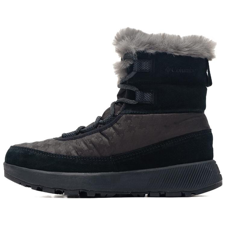 Columbia Sportswear Warm Durable Non-Slip Comfortable Soft Short Snow Boots Women boots Black BL1080010