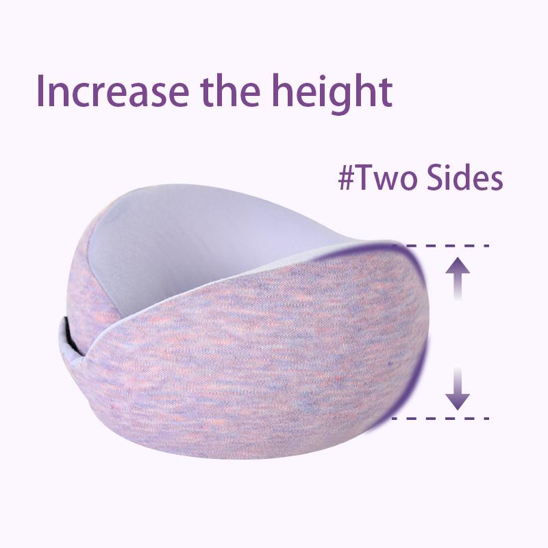 New Arrival Travel Kids Neck Pillow Memory Foam Velcro Strap Compression Fashionable Design Hot Selling