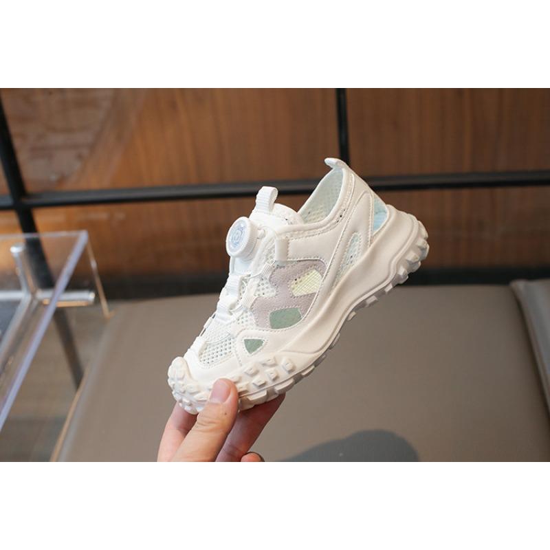 Children's Hollow-Out Casual Shoes | Stylish Rotating Buckle Sneakers for Boys & Girls, Versatile Toddler Footwear