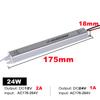 100W AC 220V TO DC 12V 24V Strip Power Supply Outdoor IP20 Waterproof Dustproof Aluminum Shell Light Strip Driver Transformer