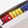 Tape Measure 60-Inch 1.5 Meter Round Plastic Soft Retractable Measuring Tape Random Color