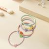 Hair Scrunchies Thick Pastel Color 2000s Hair Scrunchy Elegant Hair Rope Scrunchy Women Ponytail Holder