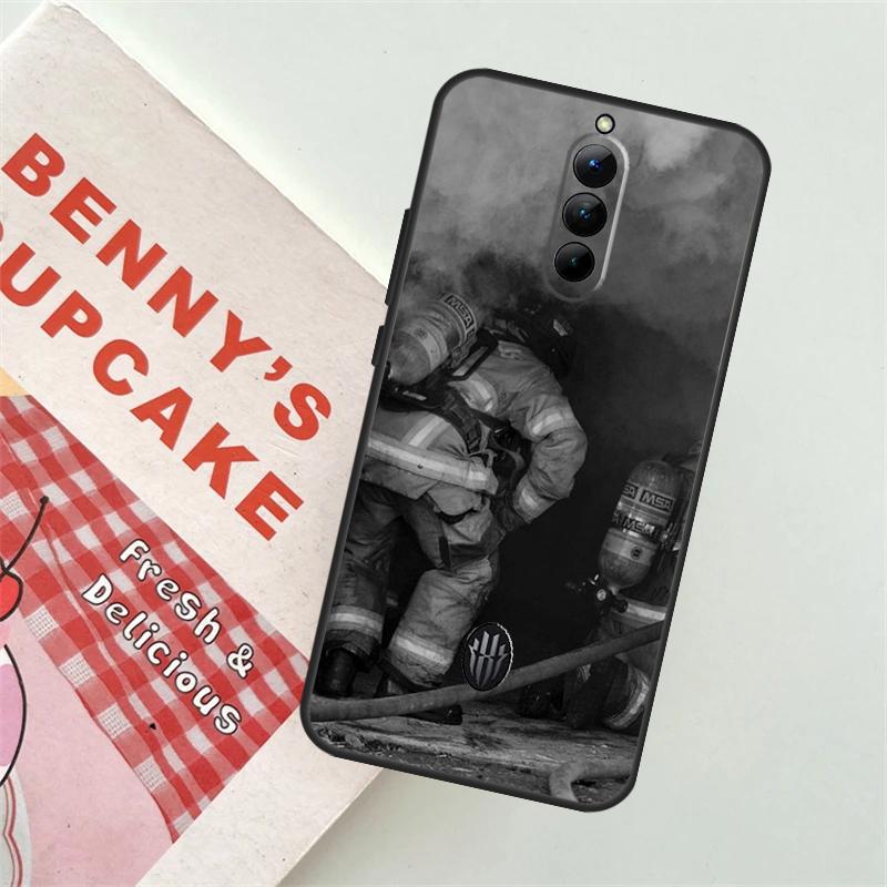 Cool Firefighter Heroes Fireman Case For ZTE Nubia Red Magic 8S 8 9 Pro Plus RedMagic 6 6S Pro 7 7S Pro 6R 5S 5G Soft Cover