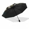 1pc Music Decor Automatic Folding Umbrella, Heavy-Duty 8-Rib Construction, Perfect for Everyday Yy251114101