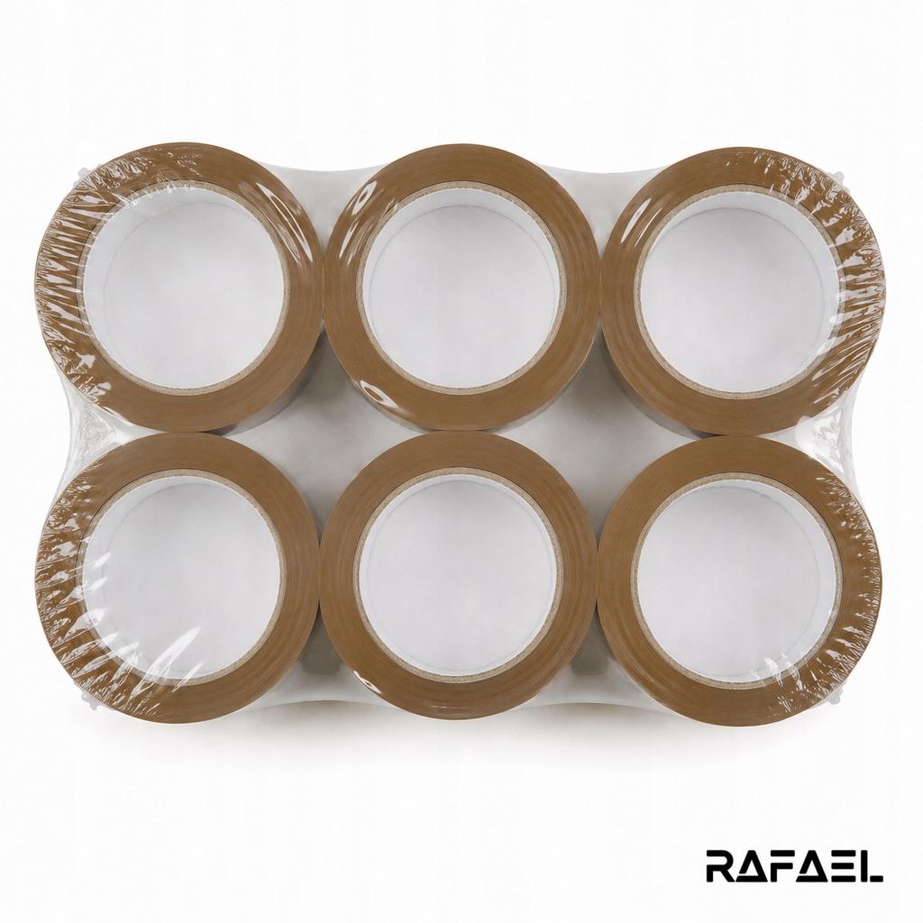 Rafael Packing Tape 48mm PP Brown 45m Acrylic 1pc for Cartons Packing
