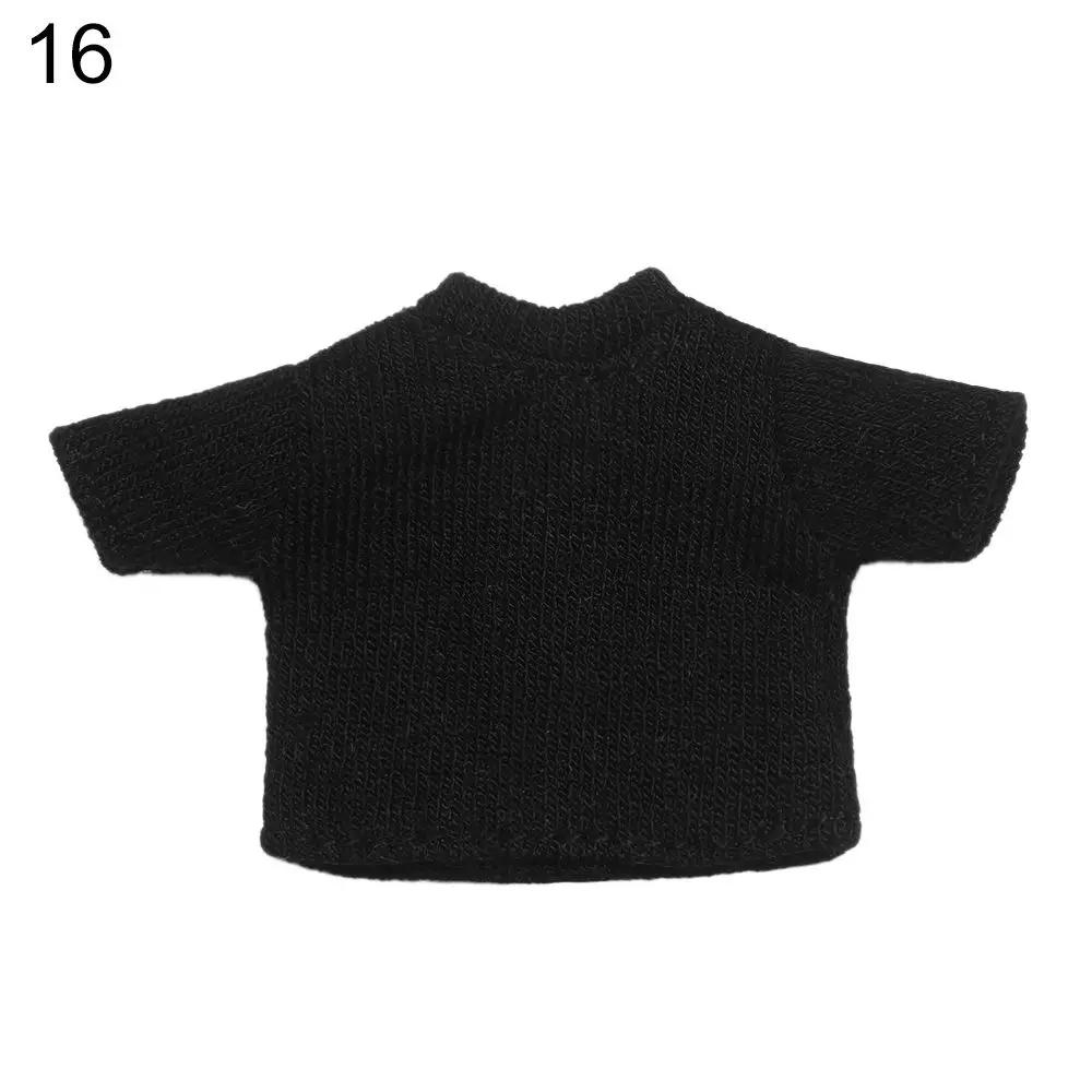 Ob11 Doll T-Shirt 1/11 Doll Panties Doll Cotton Socks Diy Doll Clothes Suits Shorts Striped Tops Knitted Sweatshirt Accessories