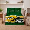 Green Bay Packers Měkké teplé flanelové deky Pohodlná deka pro domácí dekoraci a jako dárek