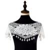 Ming style standing collar, Tn Plus Running Shoes Han lace embroidery, Han and Western fusion tassel shawl, hollowed out cloud shoulder AL102-1-2