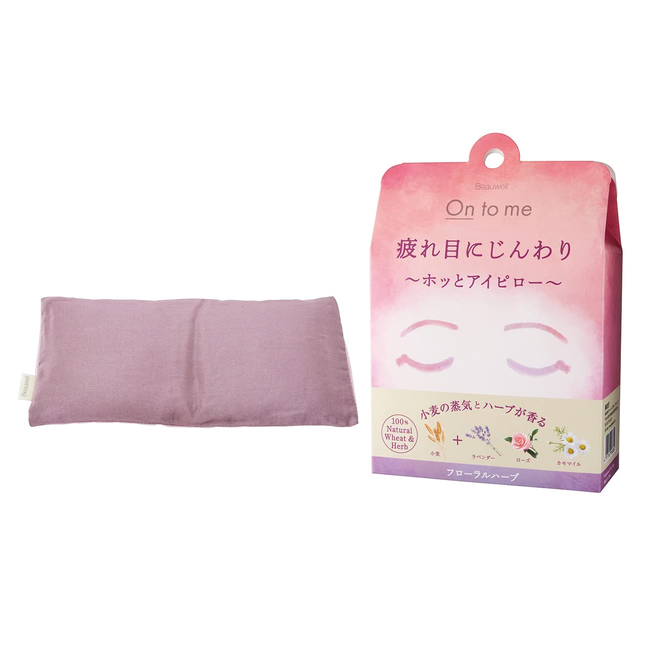 

Global Product Planning Beauwell Ontomy Hot Eye Floral 1 Pillow Soothing Field Floral Herb Pillow, Herb, (Steam, Scent, + Wheat)