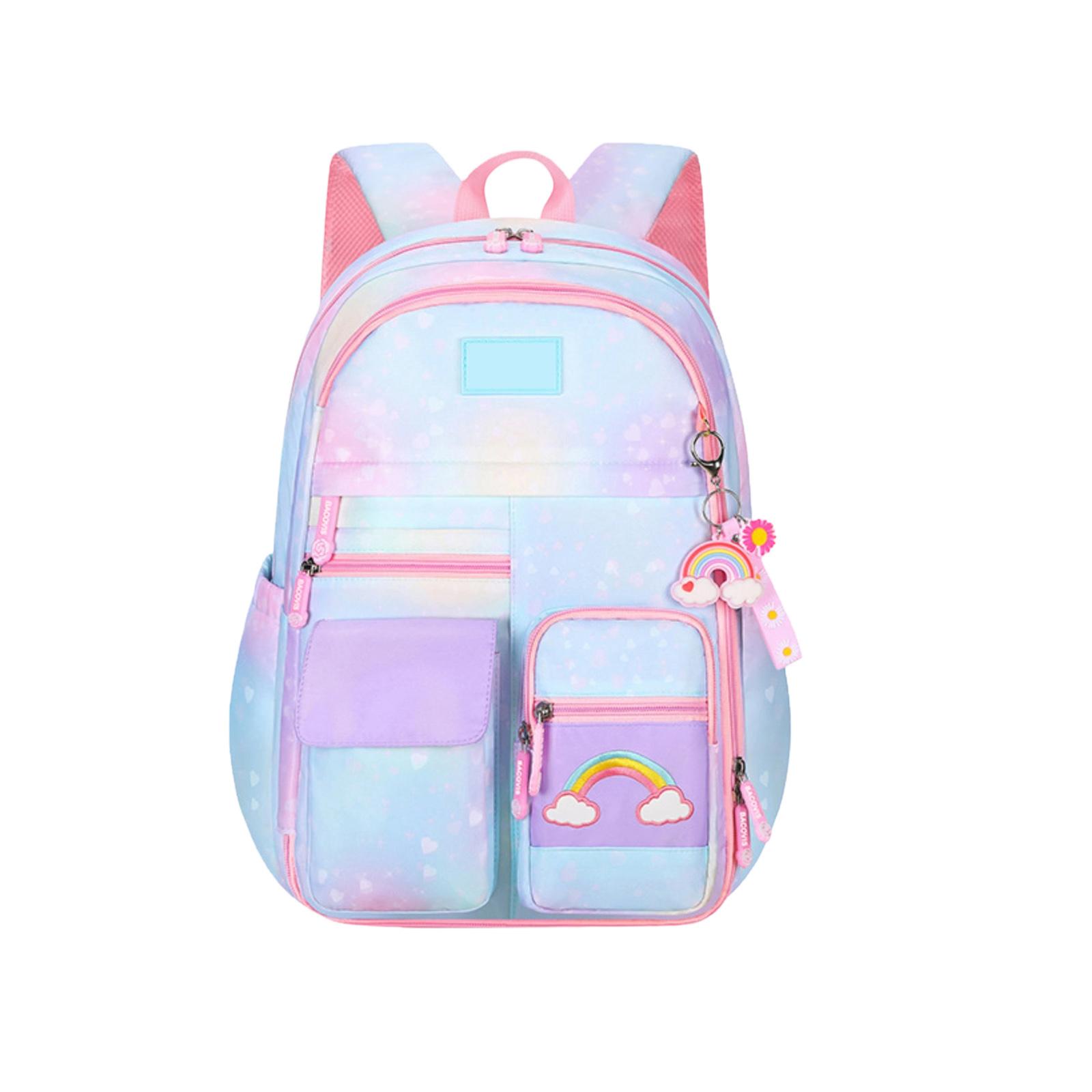 And Versatile Student Backpack: Lightweight And Lightweight, A Partner For Everyday Travel синий