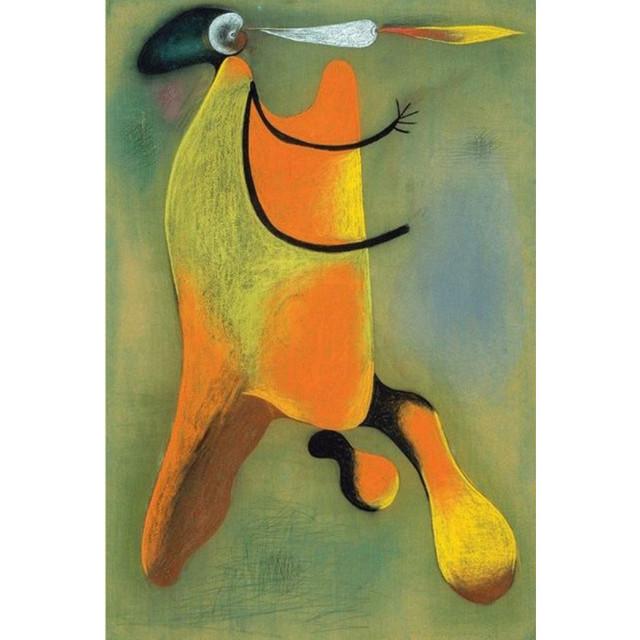Joan Miro Surrealismus Umělecké Plakáty a Reprodukce Obrazy na plátně Obrazy na zeď Moderní Abstraktní Dekorativní Home Decor Bez rámu