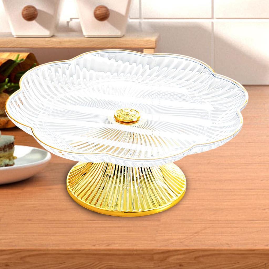 Cupcake Dessert Plate Kitchen Storage Tray Multipurpose with Stand Modern Decorative Desk