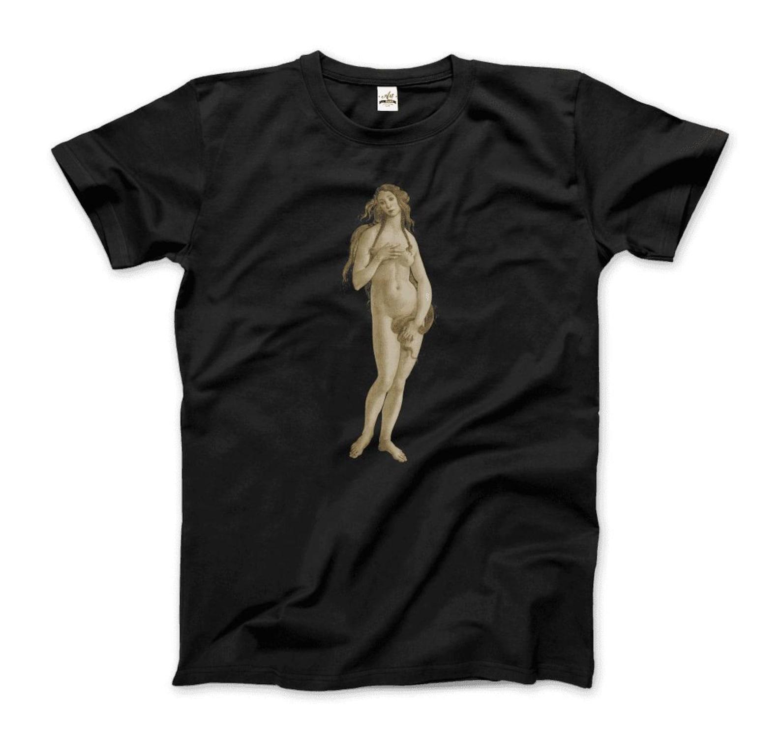 Sandro Botticelli - Venus (from The Birth of Venus) Artwork T-Shirt S