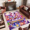 Personalized Crystal Velvet Carpet Custom Name Text,The Amazing Digital Circus Anti Slip Area Rug For Home Decoration