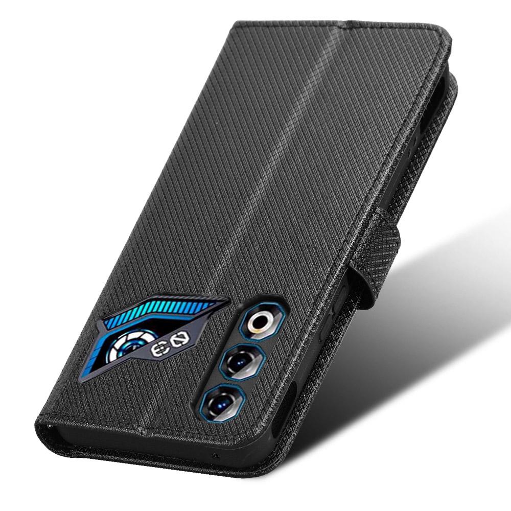 For ZTE Nubia Neo 3 GT 5G Leather Wallet Case with Strap Diamond Texture Phone Cover