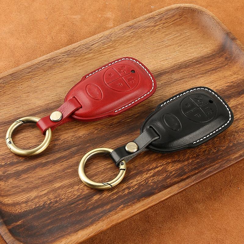 Styling Mouldings 4 Buttons Smart key For Vespa GTS 300 GTS300 Keychains Smart Genuine Leather Case Fob Cover Kit Motorcycles Ke
