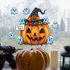 Halloween Cartoon Little Ghost Pumpkin Glass Window Home Holiday Decoration Sticker Self Adhesive