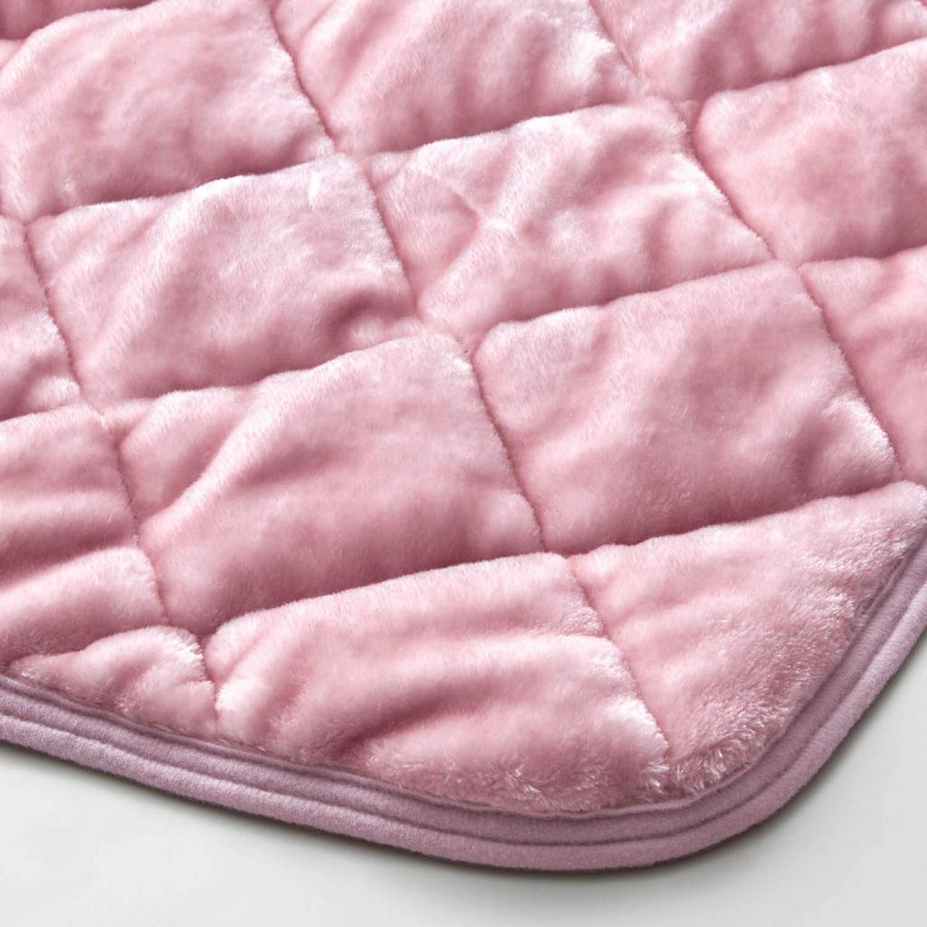 Belle Maison Washable Microfiber Meltro Bed Pad, Ivory, Single