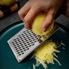 Răzătoare de brânză portabilă din oțel inoxidabil, răzătoare alimentare multifuncționale pentru unt de ciocolată, fructe și legume, articole de bucătărie