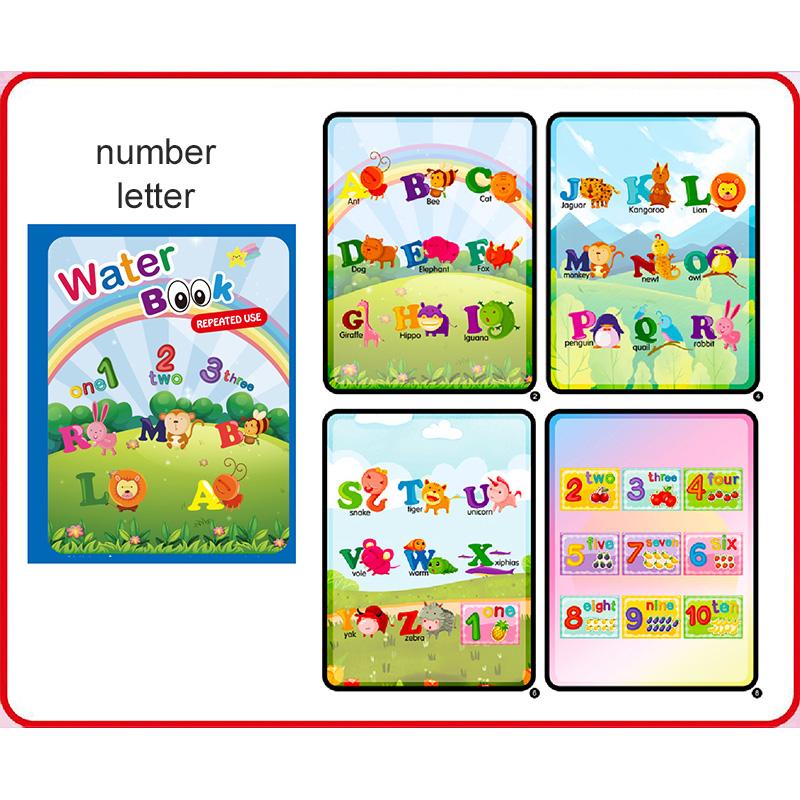 Water Coloring Books Party Favors Suitable for Kids Children Day Birthday Reuse Novelty Festival Gifts Gathering Supplies TMZ