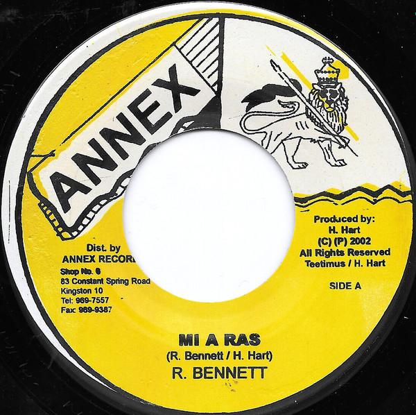7inch Record ROHAN BENNETT - Mi A Ras NONE Annex 2002 Jamaica Reggae, Ska & Dub Used