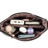 Women's Vintage Leather Crossbody Bag Multi-Pocket Soft Leather Shoulder Bag Tassel Shoulder Bag for Daily Use Shopping Commuting