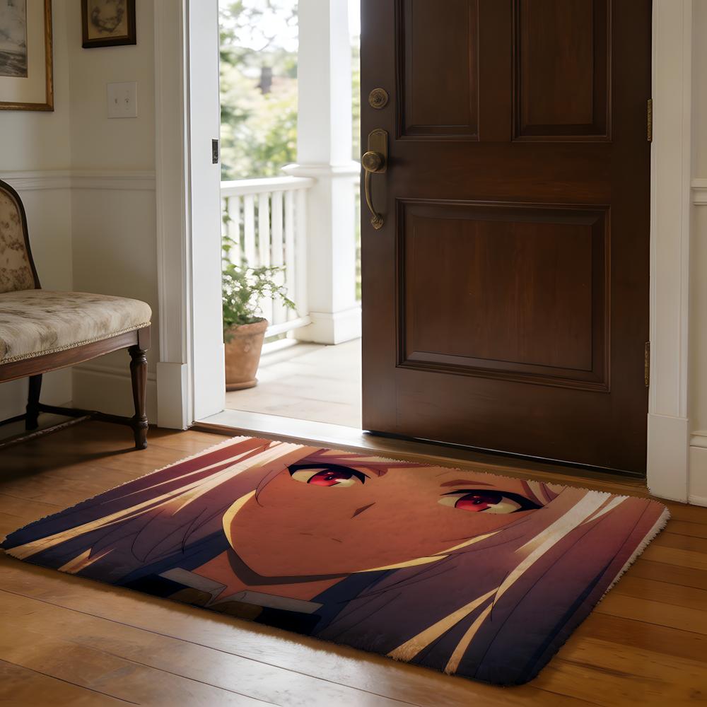 The Eminence In Shadow Anime Floor Mat Soft Flannel Absorbent Mat Non-Slip Rug Home Bedroom Bathroom