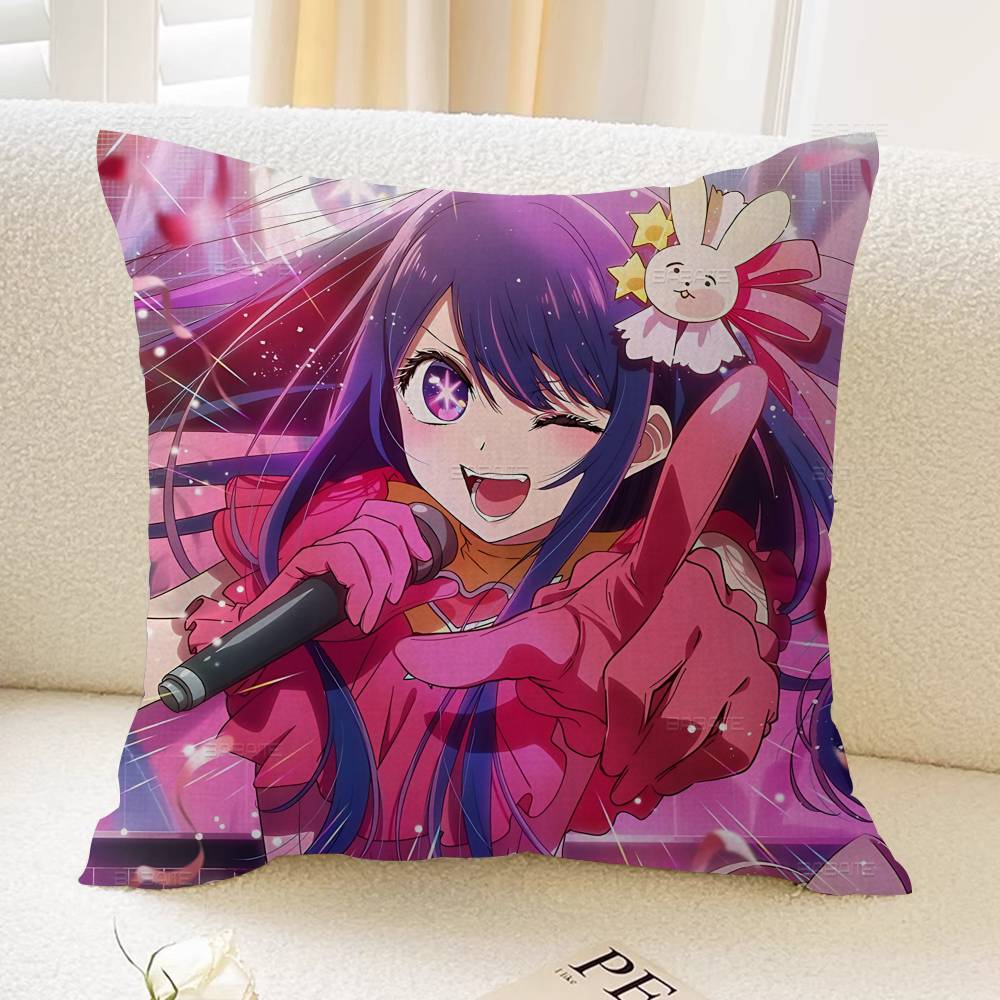 Japanese Anime OSHI NO KO Pillow Anime Pillow Sofa Bed Head Pillow Cover Cushion Cover 45x45 Cm Fashion