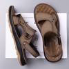 Fashion Summer New Designer Men's Sandals Solid Color Driving Sports Beach Shoes Male Dual-use Fashion Casual Slipper Shoes Man