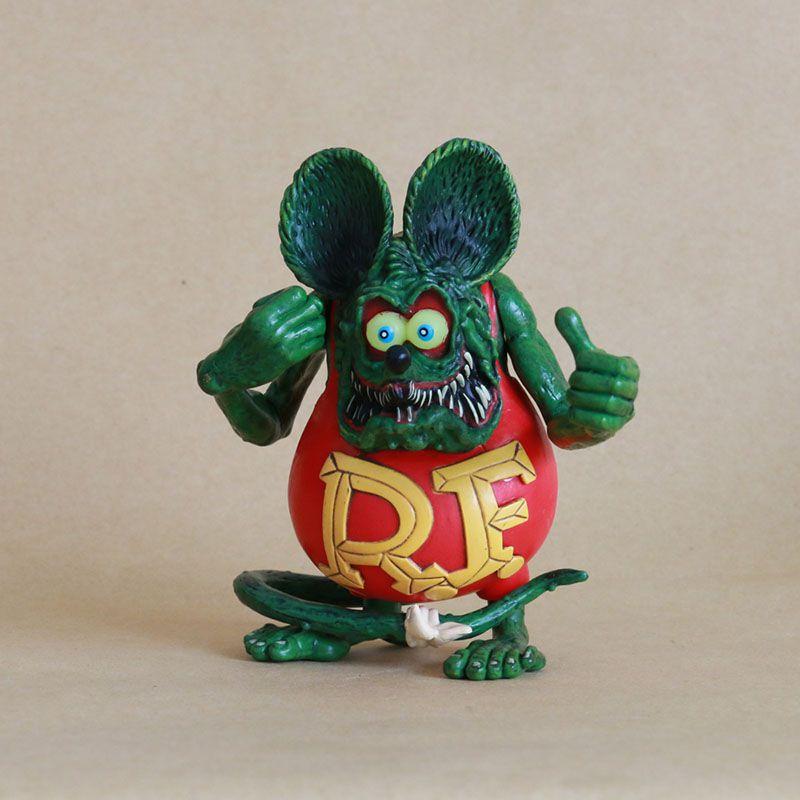 Изысканная 10-сантиметровая ПВХ фигурка Рат Финка, игрушка, идеально подходящая для детского подарка и коллекционеров красный