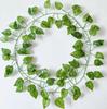 12PCS 2.1M Artificial Plant Vines Green Leaves Ivy Vines For Home Wedding Decoration Wholesale DIY Hanging Wreath Fake Flowers