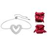 Swarovski Una Heart-Shaped Crystal Bracelet Women Bracelet White 5625534