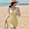 Women's One-piece Swimming Suit, Women's Hot Spring Bathing Suit