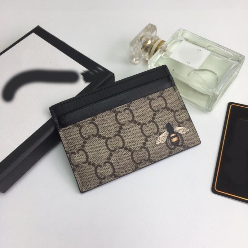 Unisex Skórzany Ultra cienki Uchwyt z Wieloma Slotami na Karty