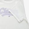 New Balance Half Club  Kids Girls Crop T shirT Nk9ee2801g 10 shorT Sleeve Tee