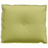Back Cushion Light Green 60 x 19 x 50 cm Fabric