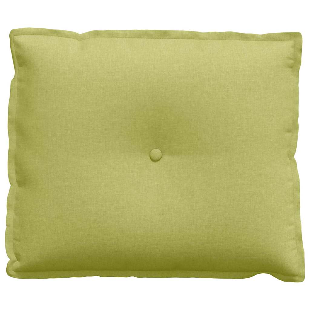 Back Cushion Light Green 60 x 19 x 50 cm Fabric