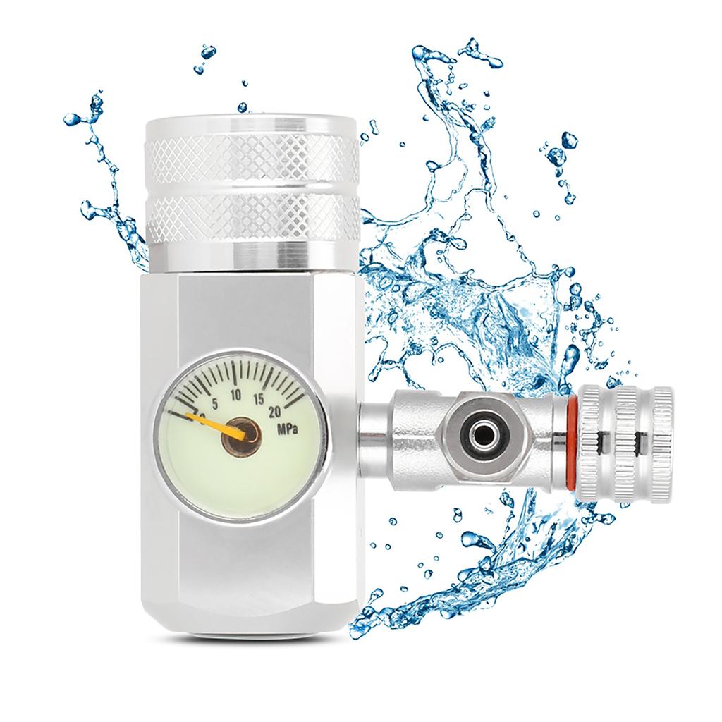 CO2 Regulator Aquarium Big Single Gauge Display
