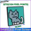 AD LED Panel DIY Smart LED Display Screens RGB LED Module Sign Matrix Pixel Creative Signboard Advertising Light Desktop Wall