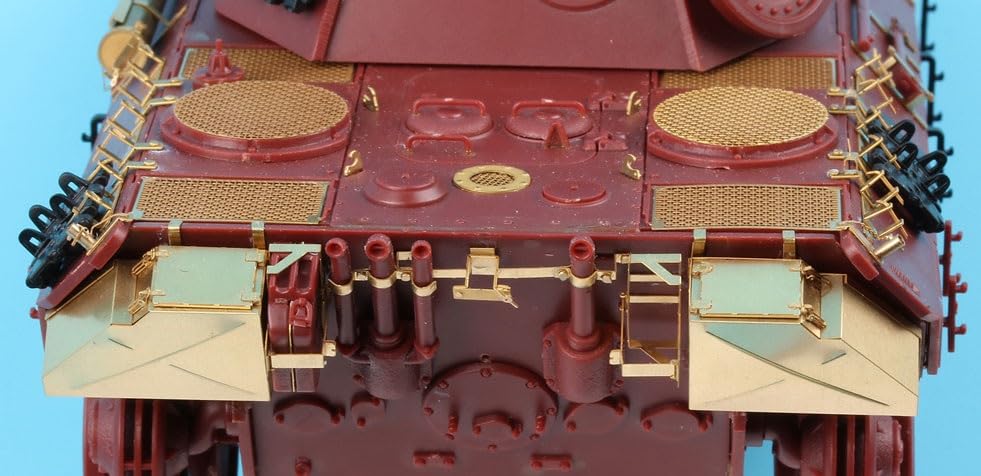 Tetra Model ME Series German Panther Tank Plastic Model Parts ME3559 1/35 A-Type (MEN)