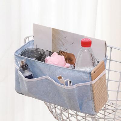 Bedside Storage Basket Strong Load-bearing Keep Neat Sundries Bedside Car Storage Case Dorm Supplies