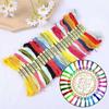 4Pieces Wood Stitching Thread Holder Disc Numbered Embroidery Floss Thread Organiser Embroidery Thread Dispenser Disc