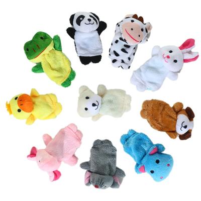 Zepden Animal Doll Set Finger Puppets, Toy Finger Dolls, Animal Finger Puppets, Educational Finger Puppets, Fabric Finger Puppets, Fosters