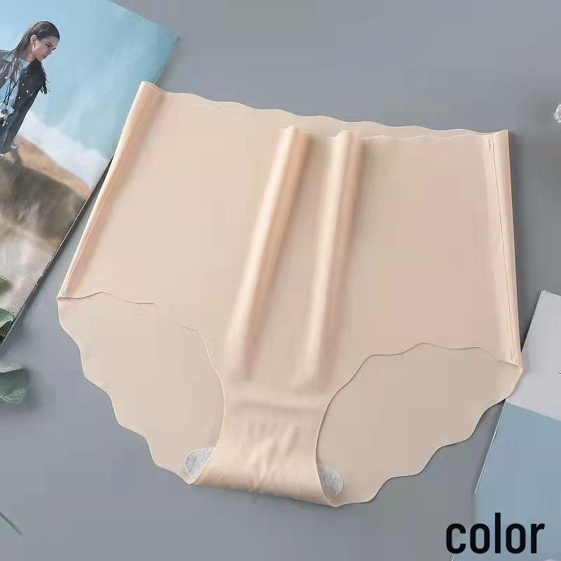 2025 Seamless Ice Silk Women's Yoga Shorts with Pure Cotton Crotch - No Wedgie, Comfortable Fit